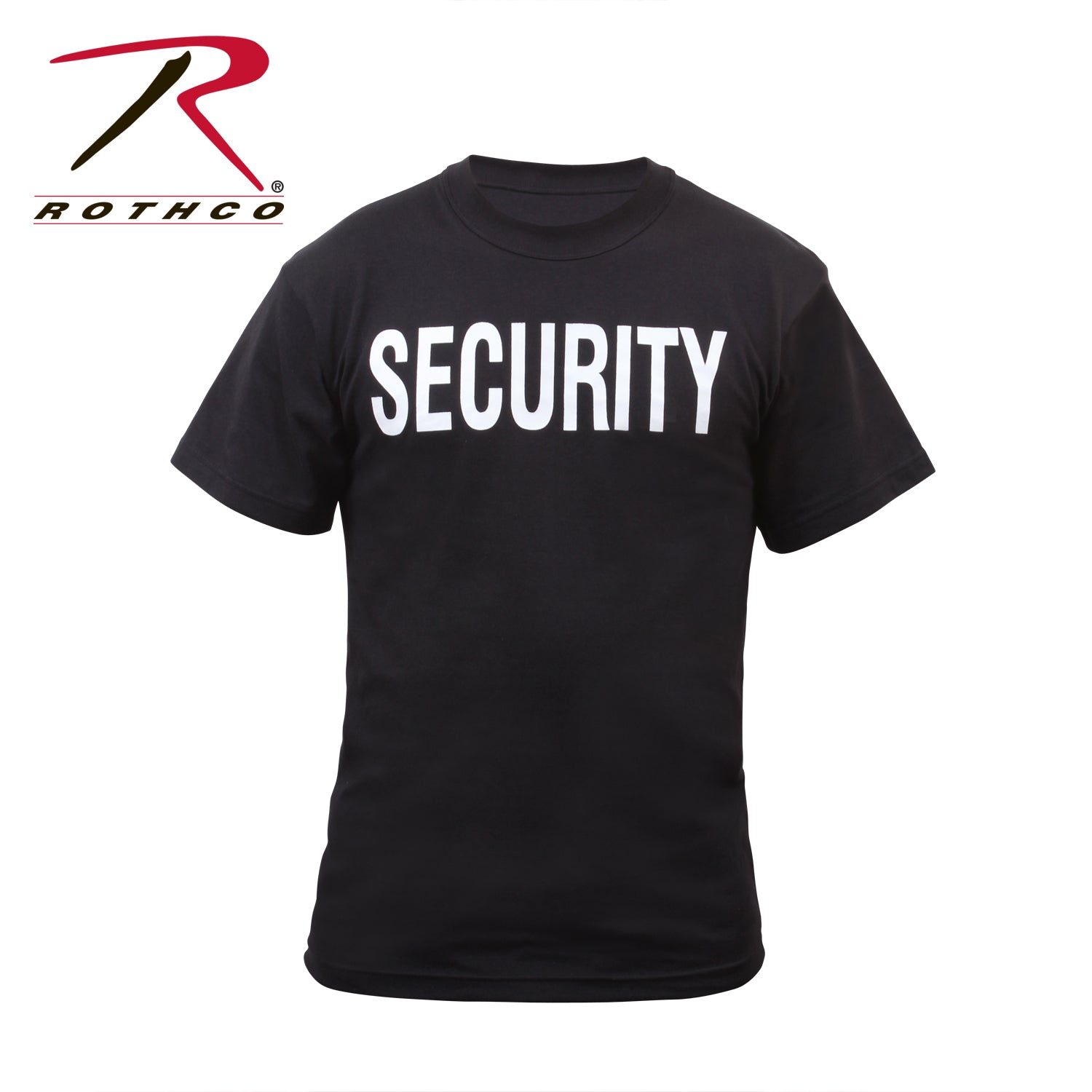 Rothco Two-Sided Security T-Shirt Size 4XL - Durable Uniform Tee for Security and Public Safety Professionals