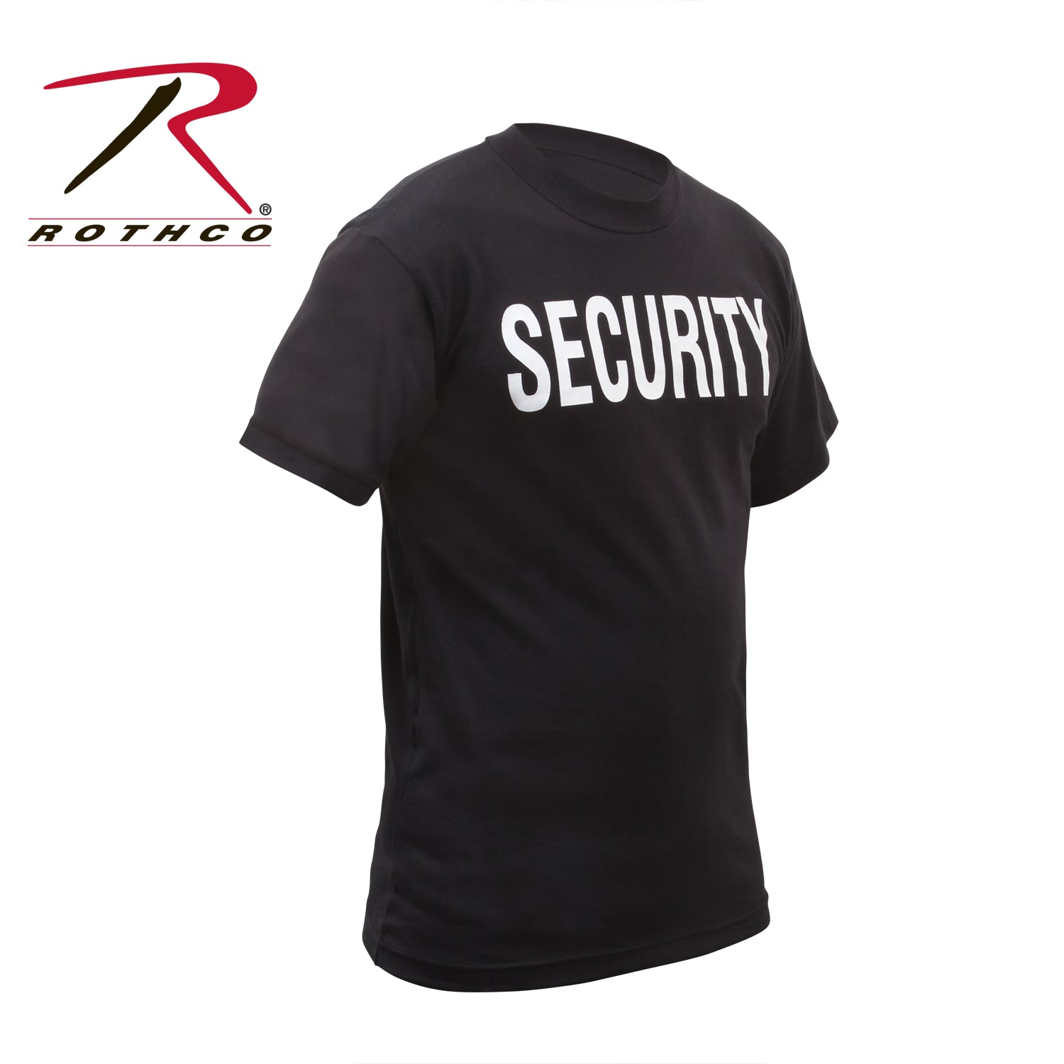 Rothco Two-Sided Security T-Shirt Size 4XL - Durable Uniform Tee for Security and Public Safety Professionals