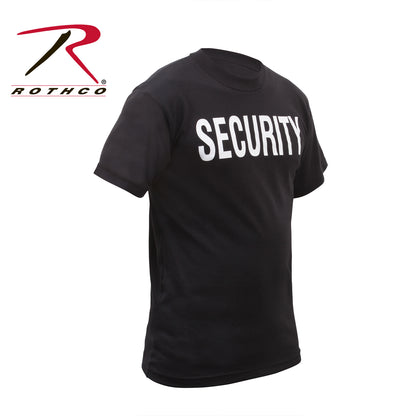 Rothco Two-Sided Security T-Shirt Size 4XL - Durable Uniform Tee for Security and Public Safety Professionals