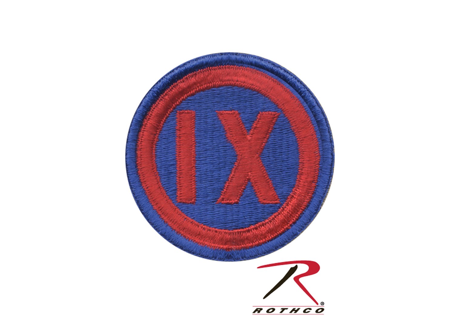 Rothco 9th Corps Military Patch - US Made Tactical Embroidered Patch