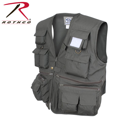 Rothco Uncle Milty Travel Vest Size Large in Olive Drab