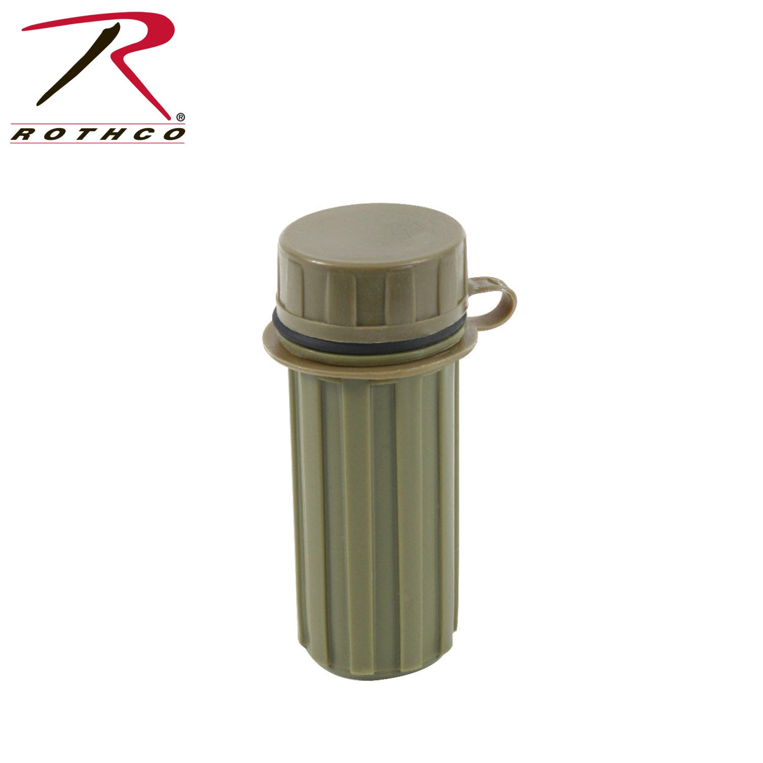 Rothco Waterproof Match Box in Olive Drab – Compact and Durable Outdoor Essential