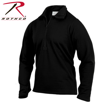 Rothco ECWCS Gen III Mid-Weight Underwear Top (Level II) Black Size 2XL