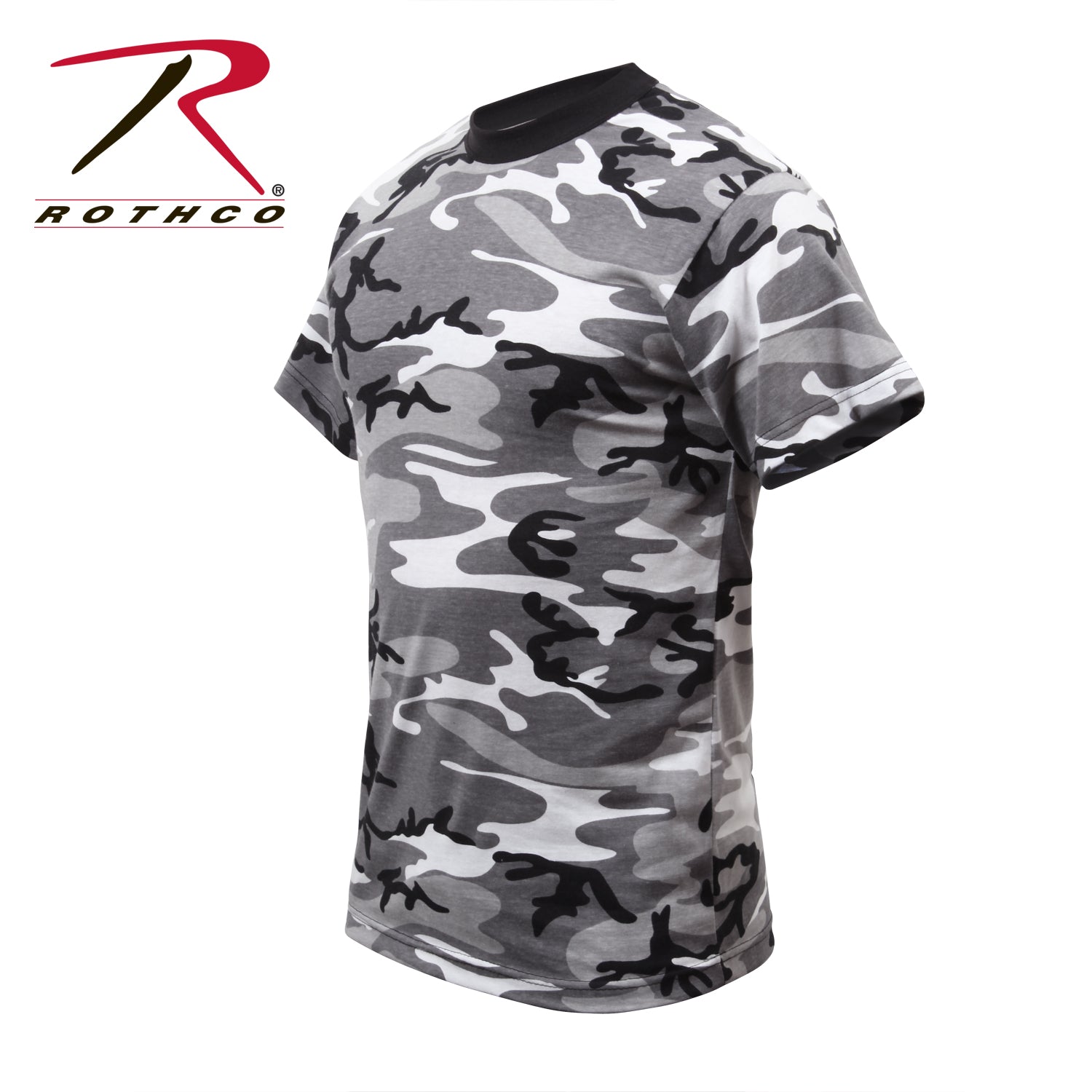 Rothco City Camo T-Shirt Size 2XL - Durable Military-Style Camouflage Tee