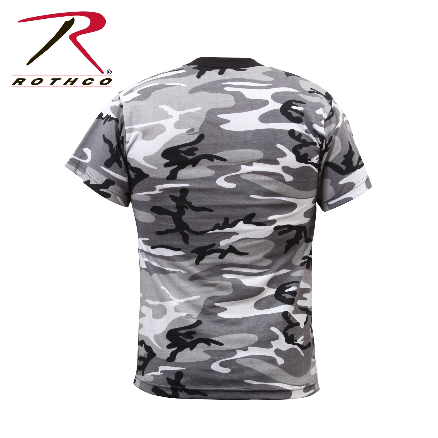 Rothco City Camo T-Shirt Size 2XL - Durable Military-Style Camouflage Tee