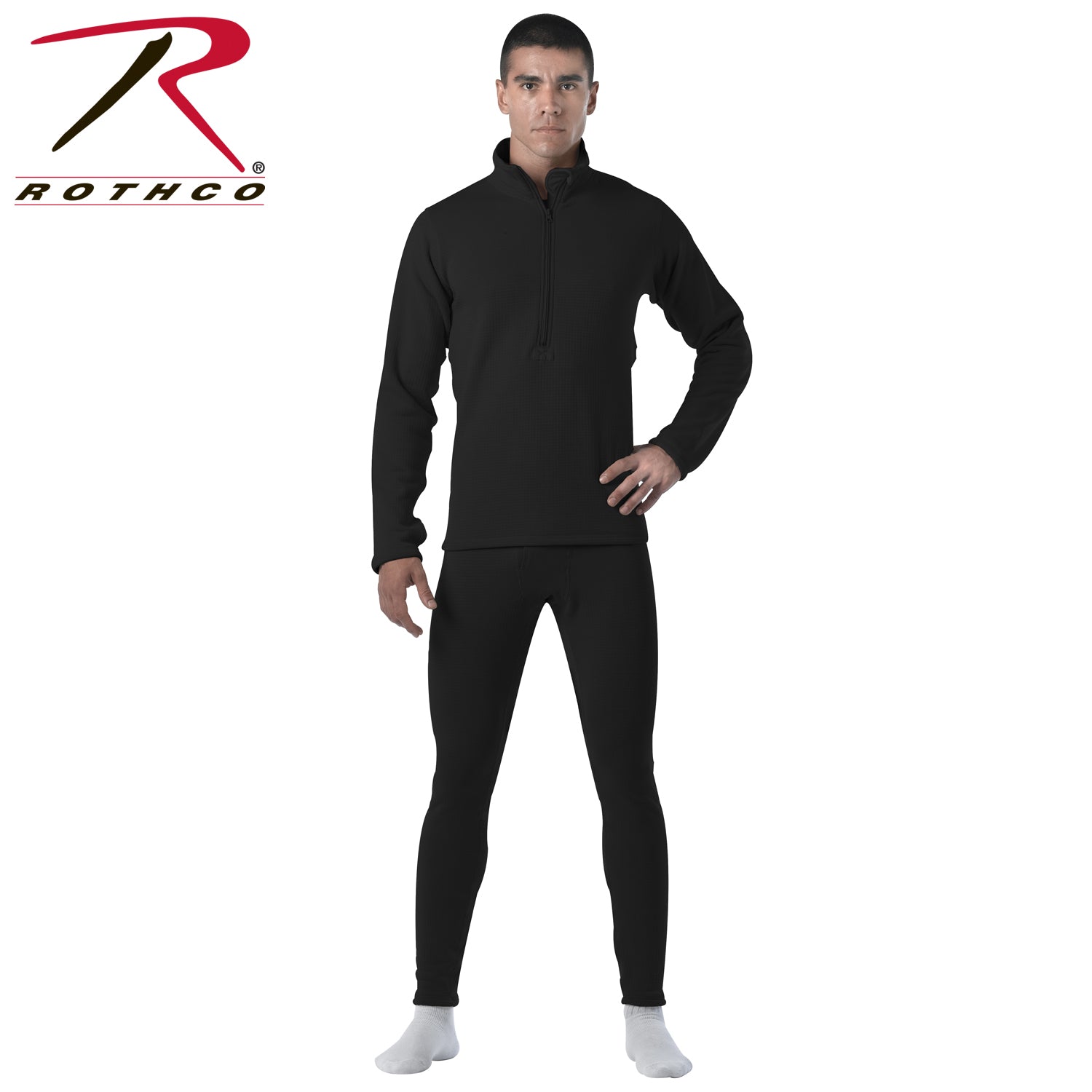Rothco ECWCS Gen III Mid-Weight Underwear Bottoms (Level II) Black, Size XL