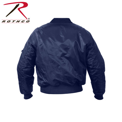 Rothco MA-1 Flight Jacket in Navy Blue - Size 3XL