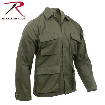 Rothco Twill BDU Shirt Olive Drab Size 3XL - Durable Military-Style Long Sleeve Uniform Shirt