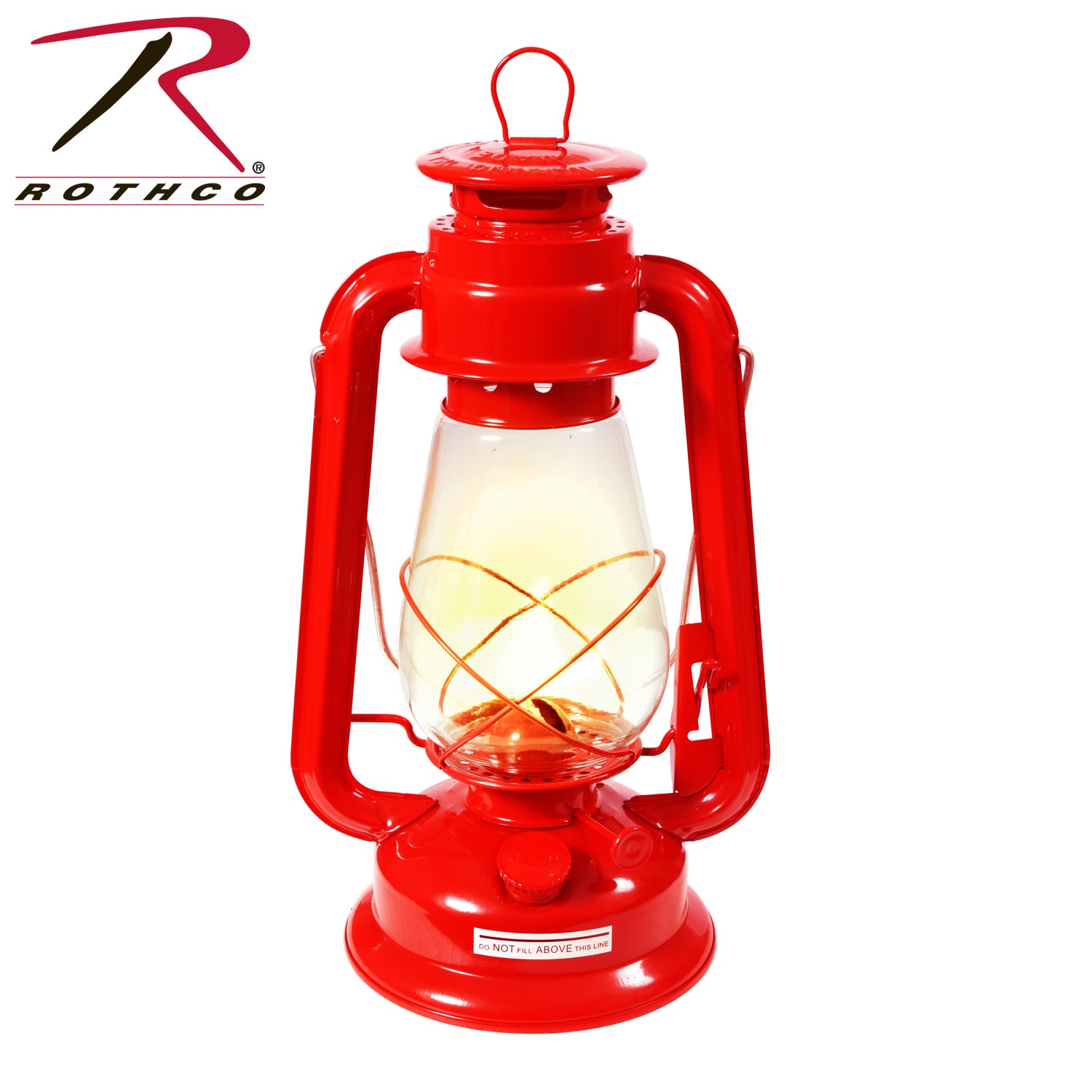 Rothco Kerosene Hurricane Lantern - Classic Outdoor & Emergency Lighting