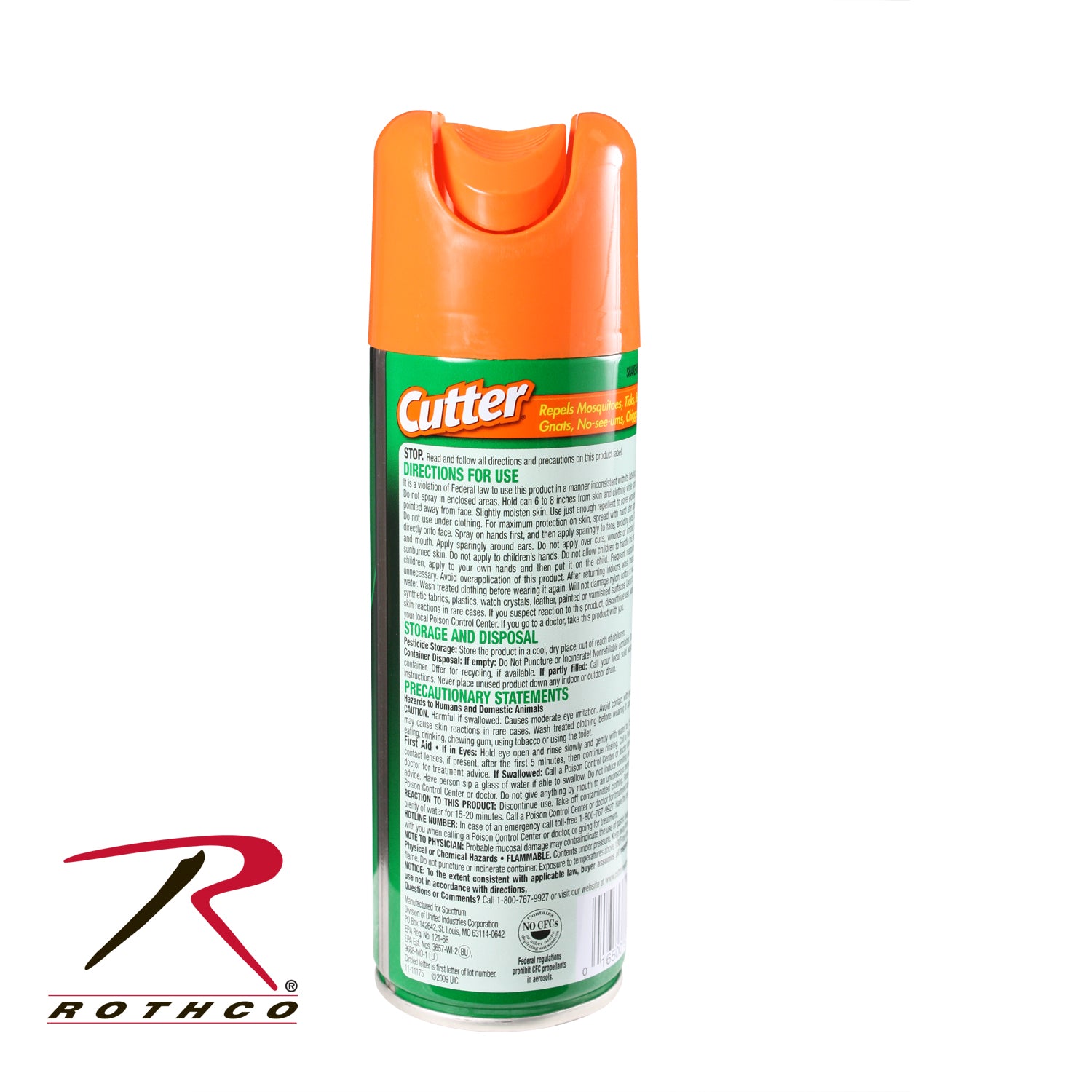 Cutter Unscented Backwoods Insect Repellent Part #7722 - Water-Resistant Bug Spray for Long-Lasting Protection