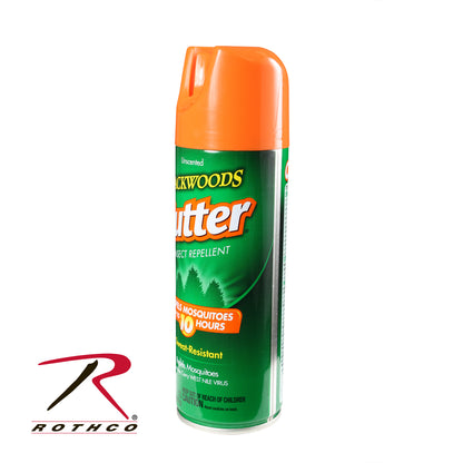 Cutter Unscented Backwoods Insect Repellent Part #7722 - Water-Resistant Bug Spray for Long-Lasting Protection