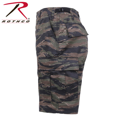 Rothco Camo BDU Shorts Tiger Stripe Camo Size Large – Tactical Cargo Shorts for Outdoor and Field Use