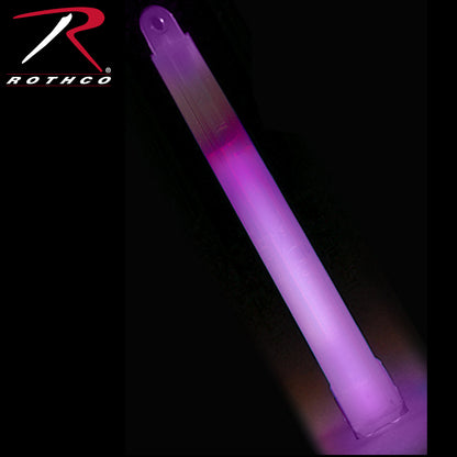 Rothco Glow In The Dark Chemical Lightsticks - Purple, Part Number 725