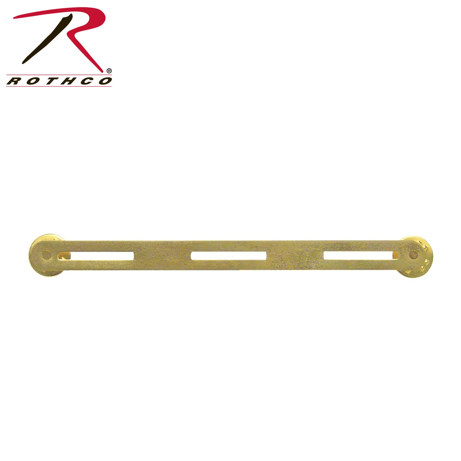 Rothco Brass Ribbon Mount Size 3 - Durable Medal and Ribbon Holder