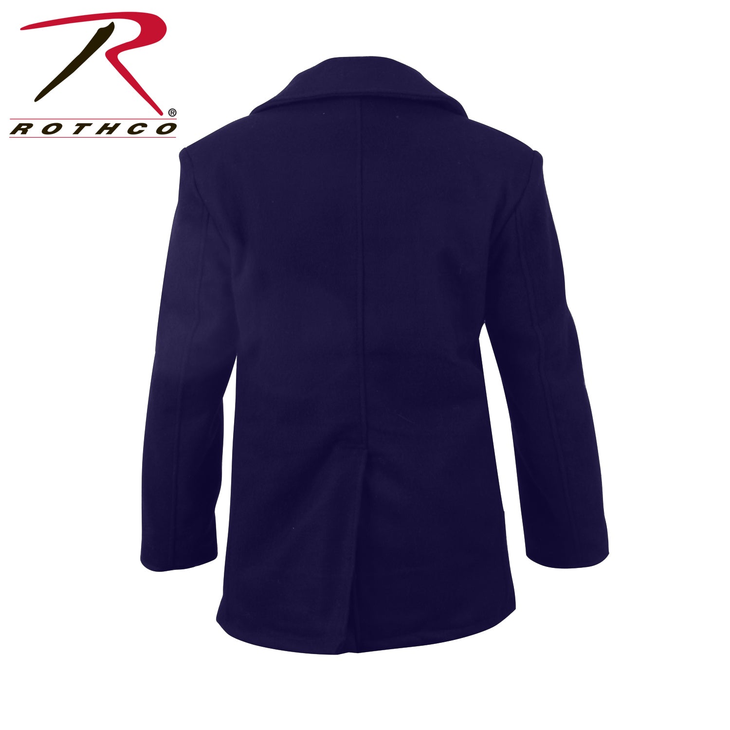 Rothco Wool Pea Coat Navy Blue Size XL – Classic US Navy Style with Warmth and Durability