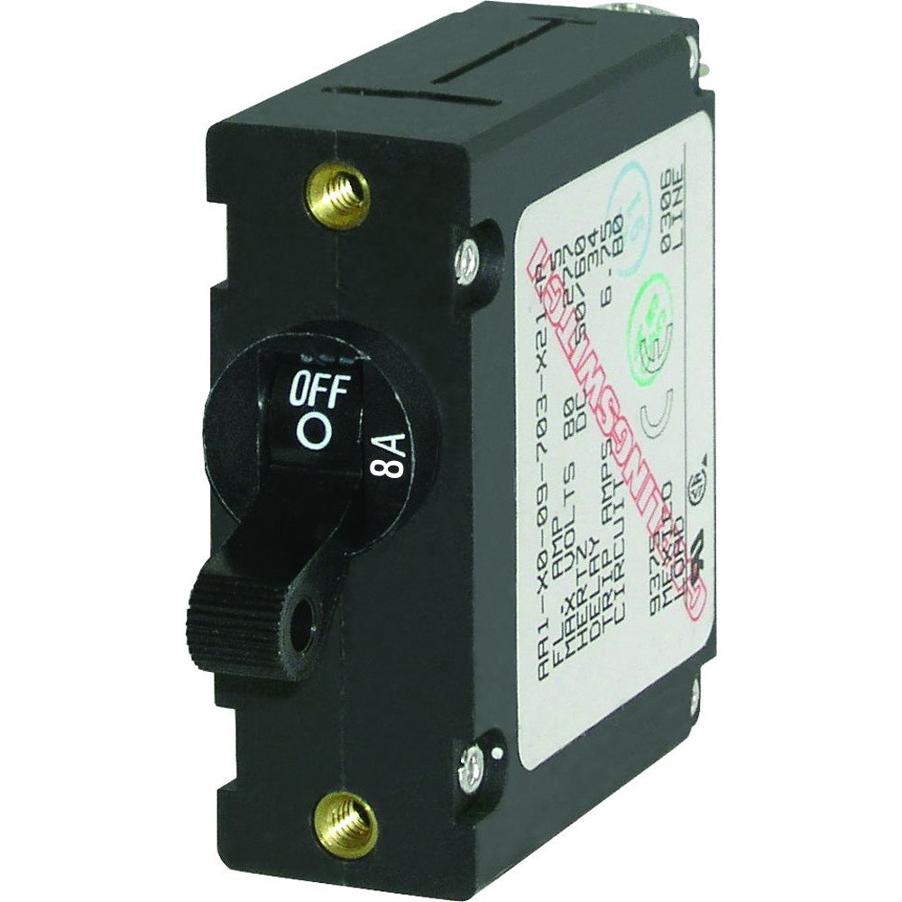 Blue Sea Systems 7347 AC/DC Single Pole Magnetic Circuit Breaker - 8 Amp