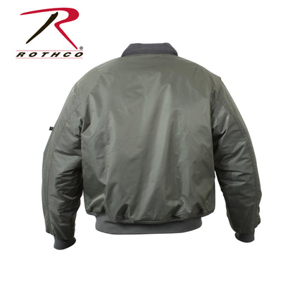 Rothco Kids MA-1 Flight Jacket in Sage Green Size XS – Reversible Water-Resistant Bomber for Young Aviation Enthusiasts
