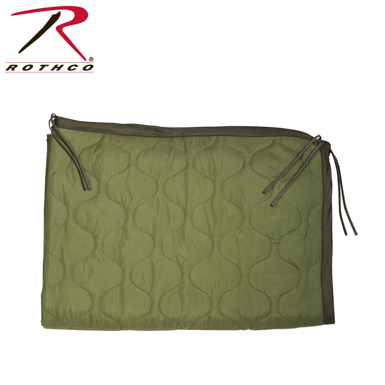 Rothco G.I. Type Poncho Liner Olive Drab (Part Number 8375-OD)