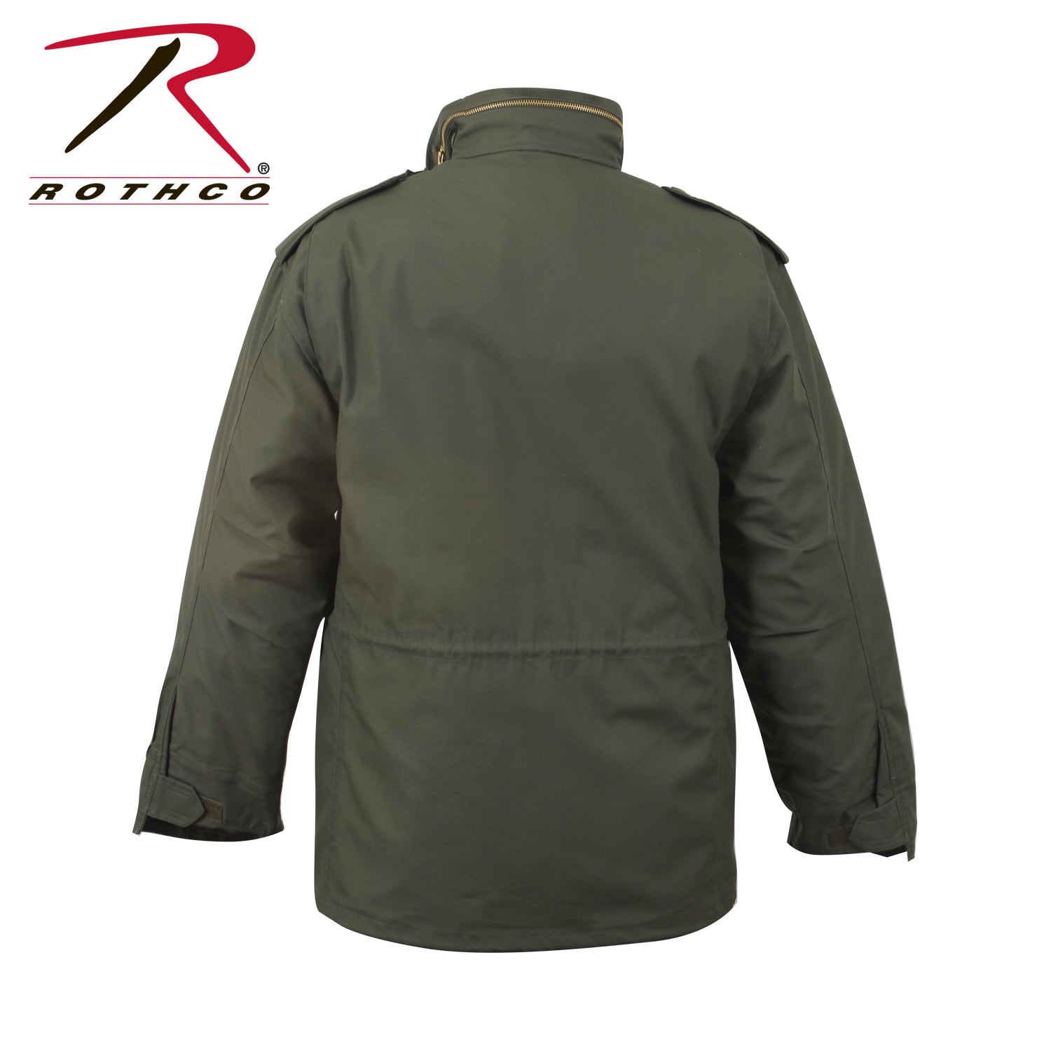 Rothco M-65 Field Jacket Olive Drab Size 6XL – Military-Style Water-Repellent Outerwear