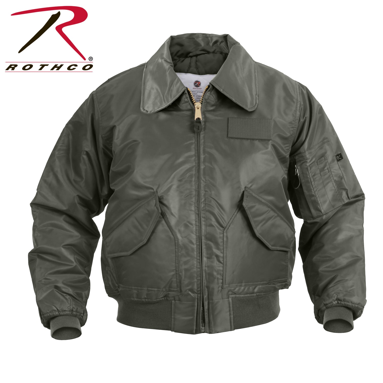 Rothco CWU-45P Flight Jacket Sage Green Size Small