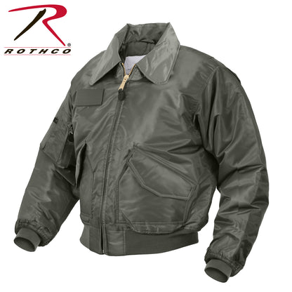 Rothco CWU-45P Flight Jacket Sage Green Size Small