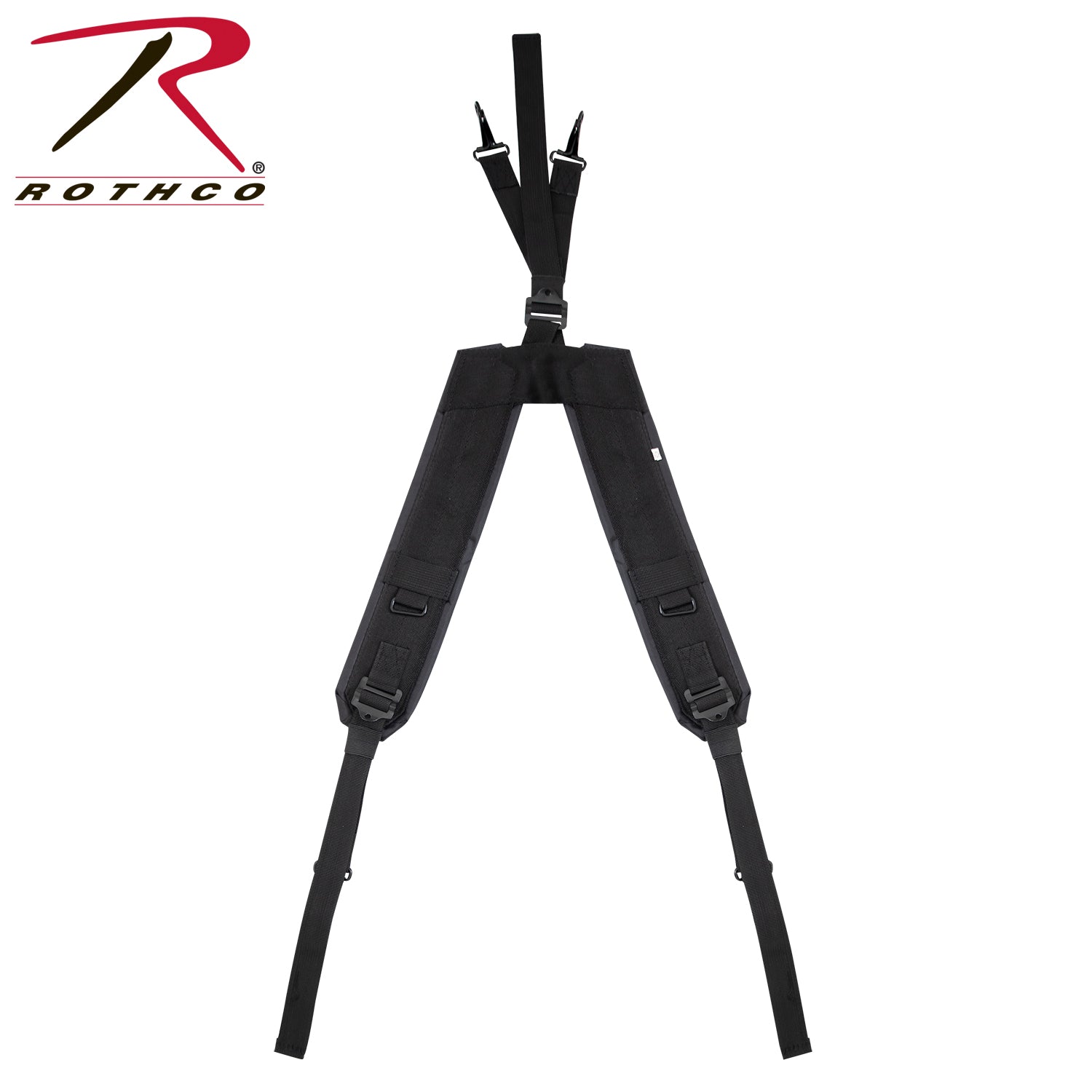 Rothco GI Type Y Style LC-1 Suspenders in Black – Heavy Duty Load Bearing Support