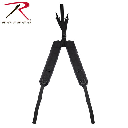 Rothco GI Type Y Style LC-1 Suspenders in Black – Heavy Duty Load Bearing Support