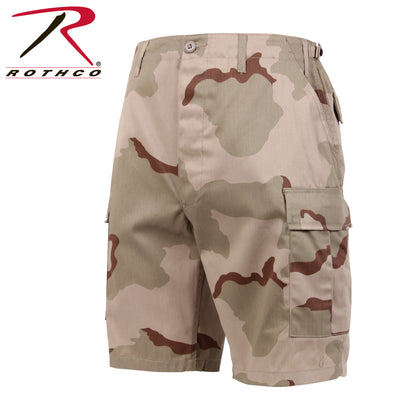 Rothco Camo BDU Shorts Tri-Color Desert Camo Size Large
