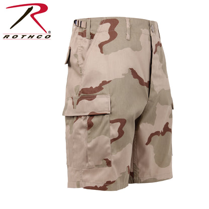Rothco Camo BDU Shorts Tri-Color Desert Camo Size Large
