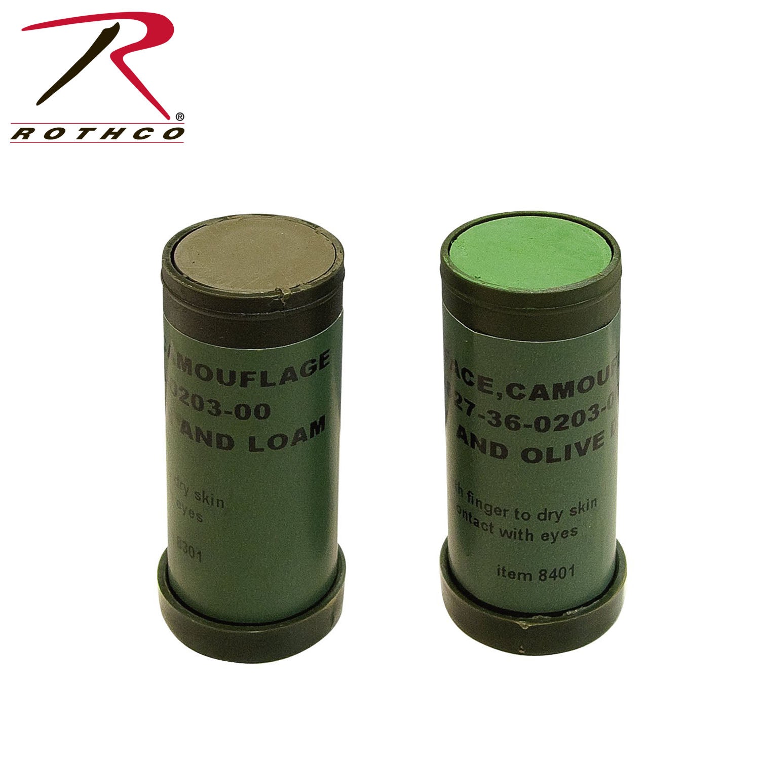 Rothco NATO Camo Paint Stick Jungle – Dual-Color Camouflage Solution for Tactical and Outdoor Use