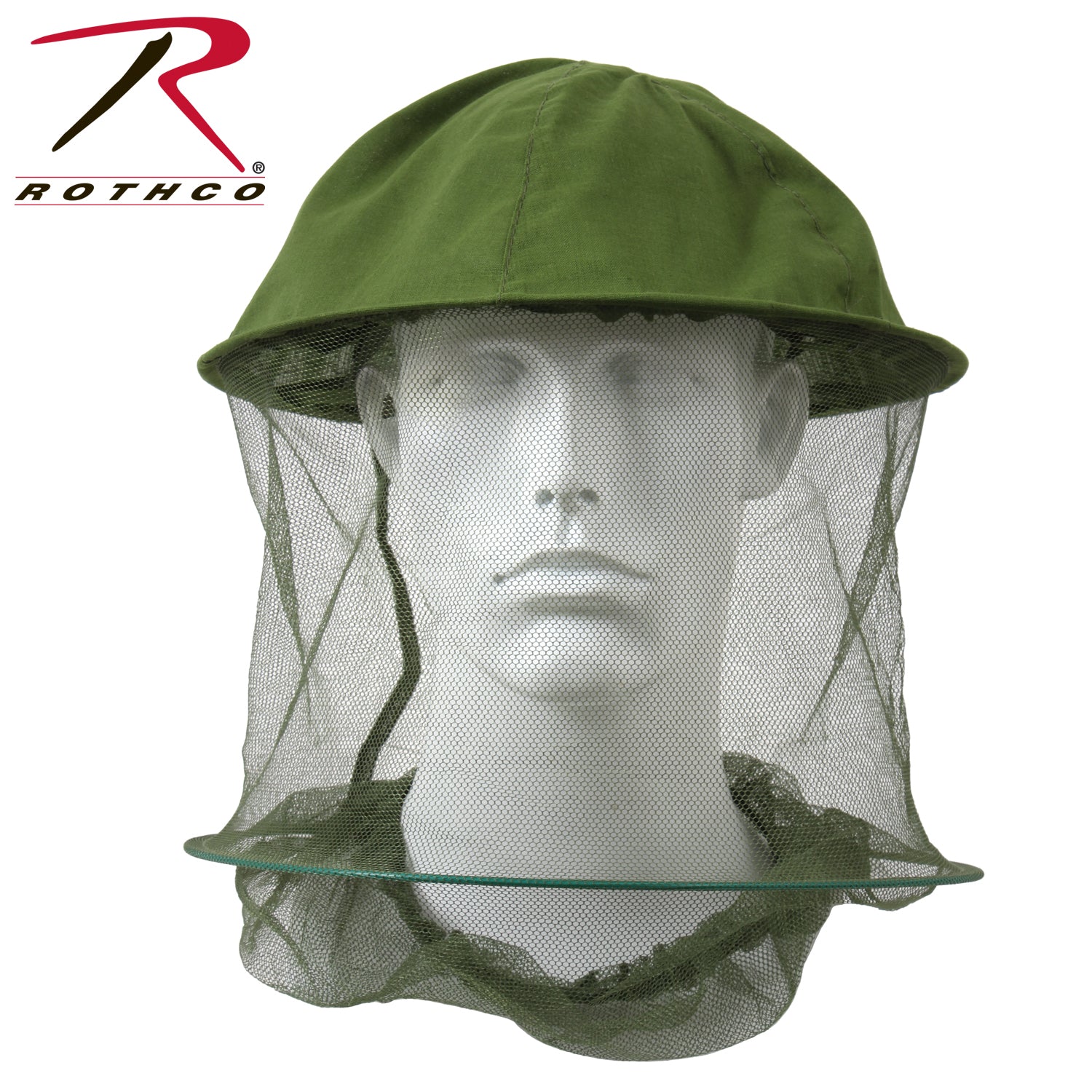 Rothco GI Type Mosquito Head Net - Military Style Insect Protection