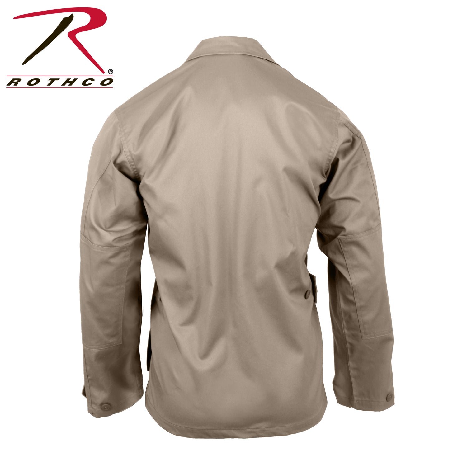 Rothco Twill BDU Shirt Khaki Size Small – Durable Military-Style Tactical Uniform