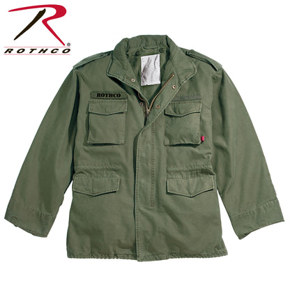 Rothco Vintage M-65 Field Jacket Olive Drab 2XL – Military-Inspired Utility and Comfort