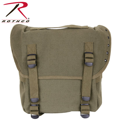 Rothco G.I. Style Canvas Butt Pack with Secure Closure and Versatile Attachment Options