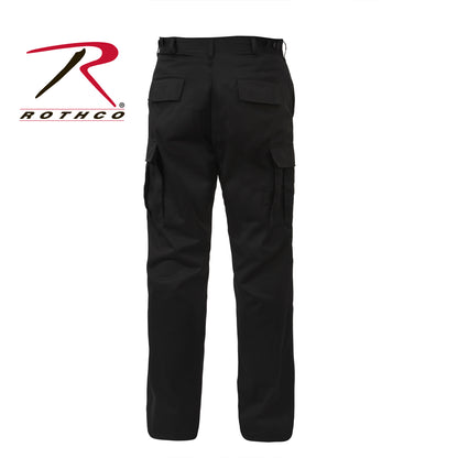 Rothco Tactical BDU Pants Black Size XL – Durable Military Cargo Pants for Tactical, Outdoor, and Everyday Use