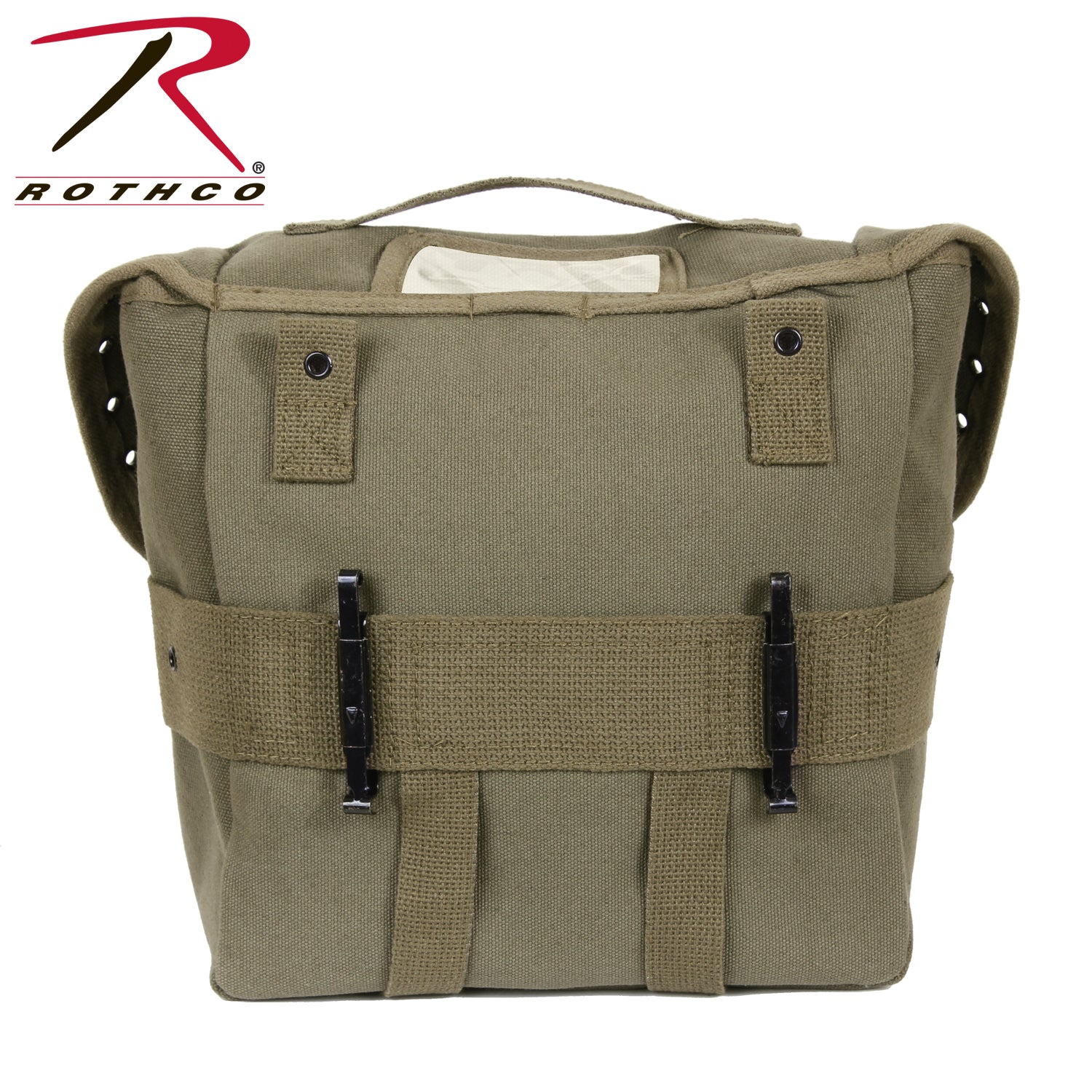 Rothco G.I. Style Canvas Butt Pack with Secure Closure and Versatile Attachment Options