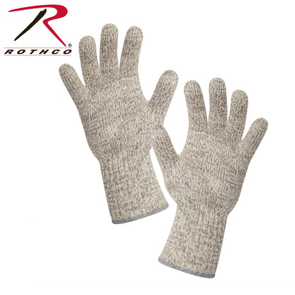 Rothco Ragg Wool Gloves - One Size Cold Weather Wool Work Gloves with Nylon and Made in the USA