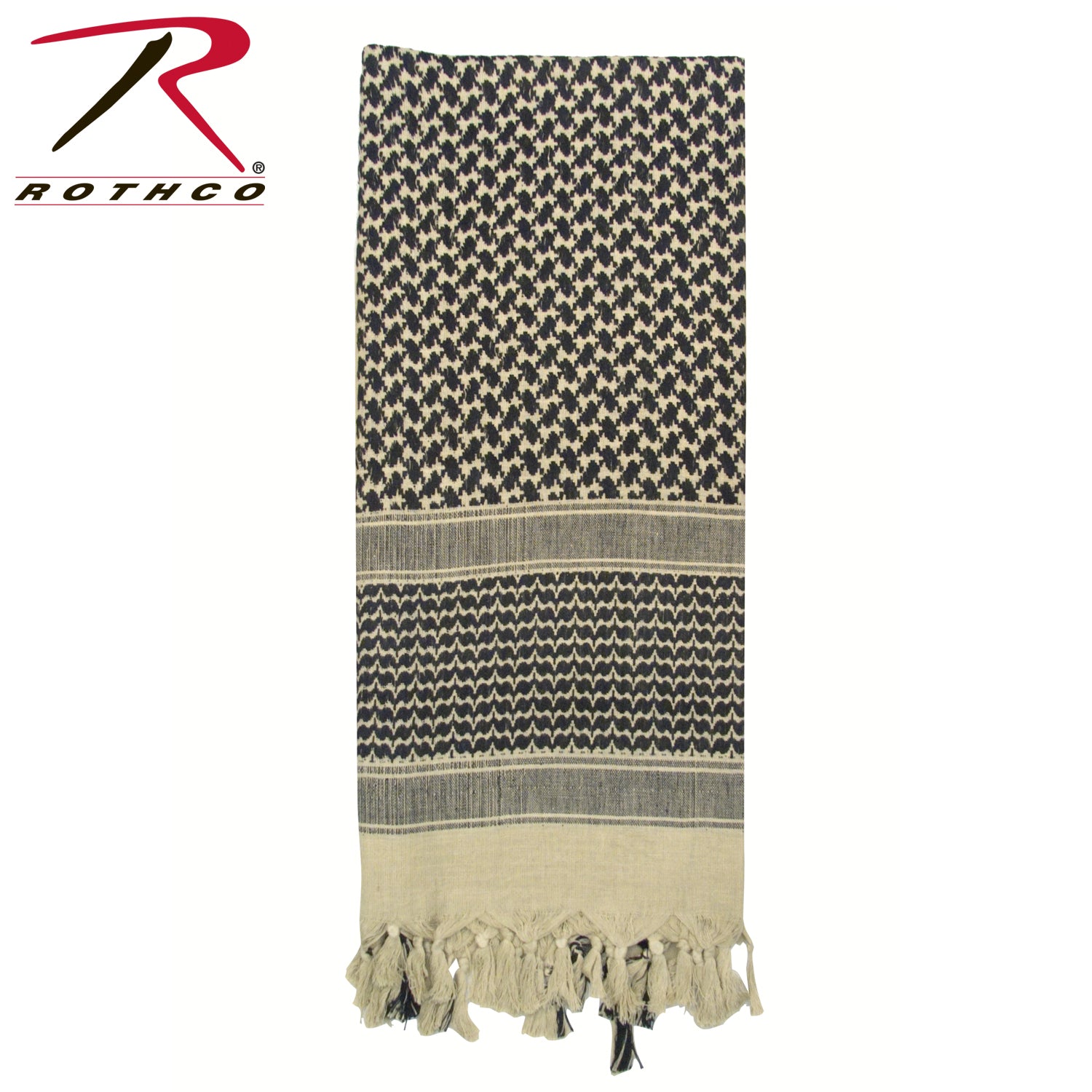 Rothco Shemagh Tactical Desert Keffiyeh Scarf Tan – Versatile Outdoor Headwear and Survival Tool
