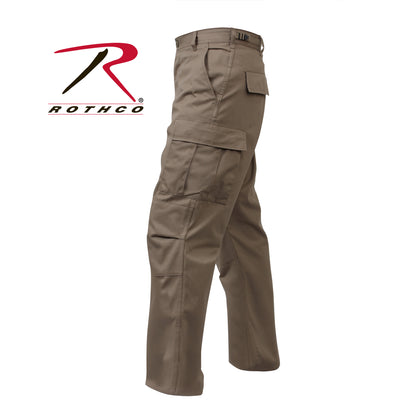 Rothco Tactical BDU Pants Khaki Size S – Durable Military Cargo Pants with Multiple Pockets and Adjustable Fit
