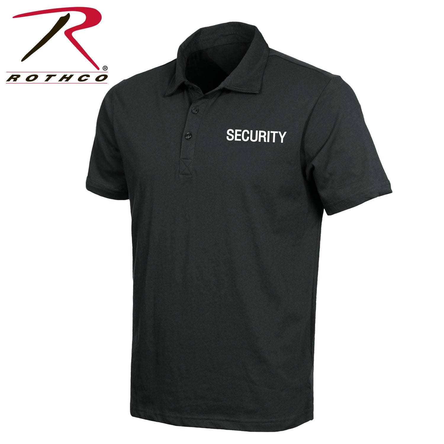 Rothco Printed Security Polo Shirt Size L - Professional Public Safety Uniform