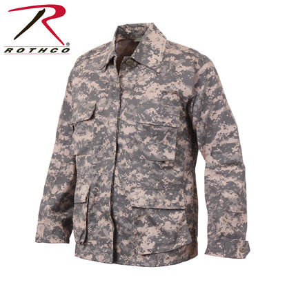 Rothco Twill BDU Shirt ACU Digital Camo Size 2XL - Durable Military-Style Uniform Shirt for Tactical and Everyday Use