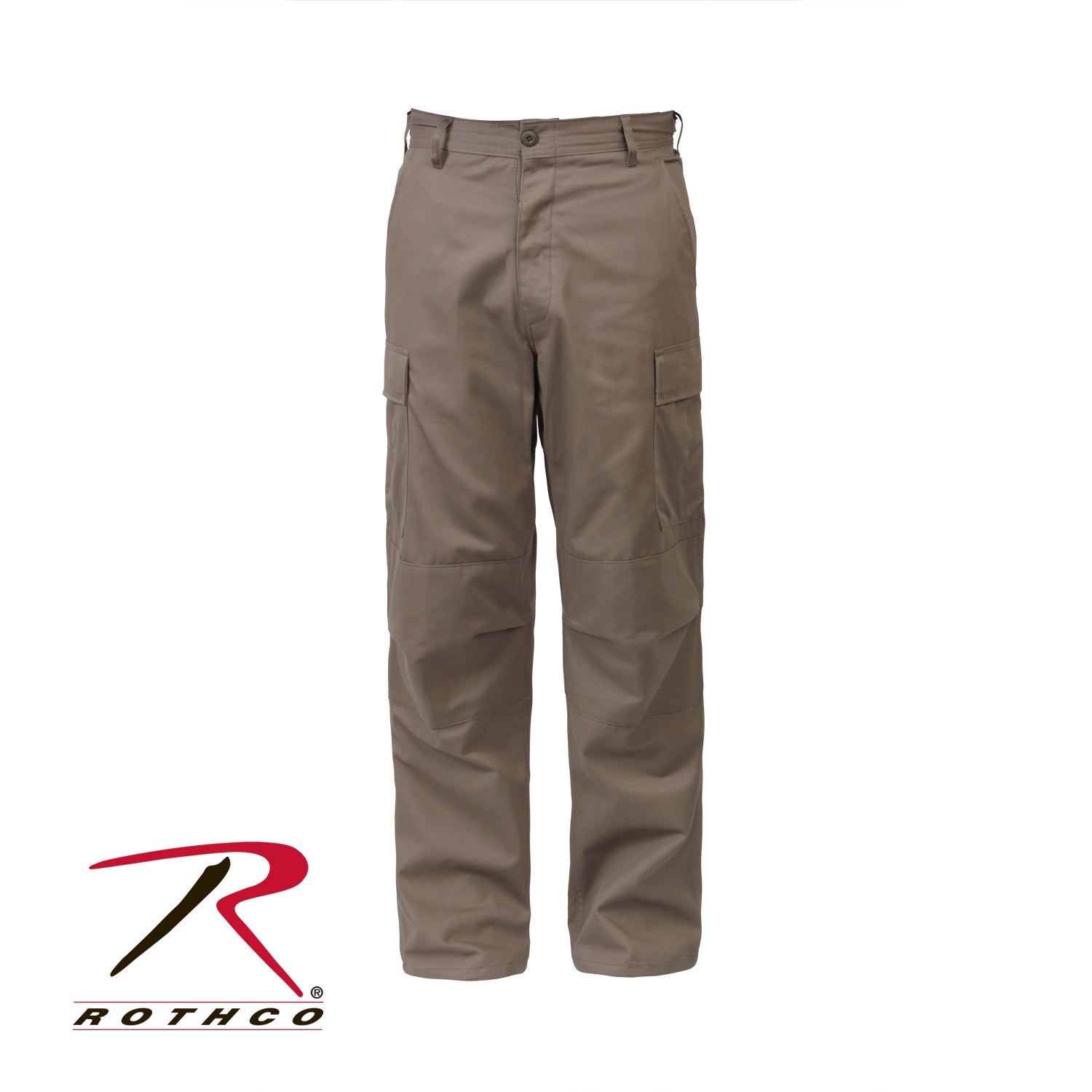 Rothco Tactical BDU Pants Khaki Size XL - Long with Reinforced Durability and Ample Storage