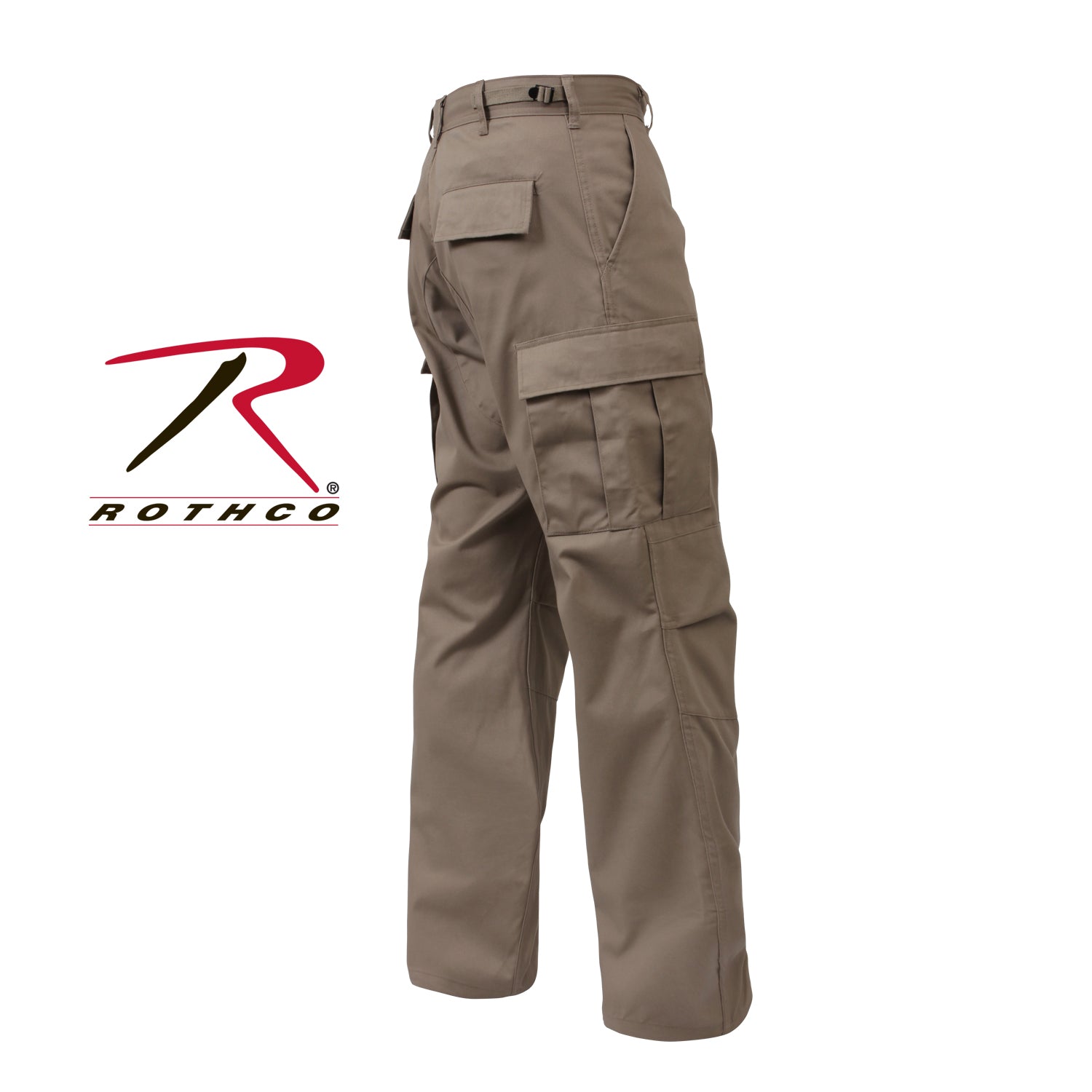 Rothco Tactical BDU Pants Khaki Size XL - Long with Reinforced Durability and Ample Storage