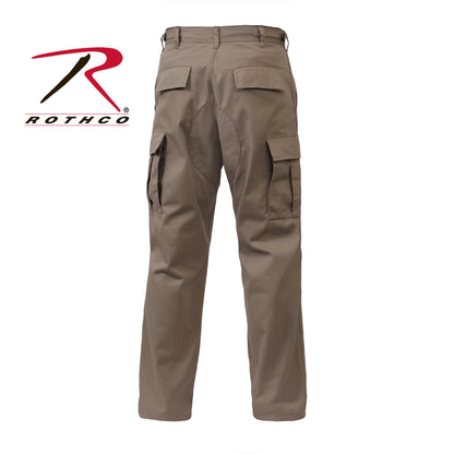 Rothco Tactical BDU Pants Khaki Size XL - Long with Reinforced Durability and Ample Storage