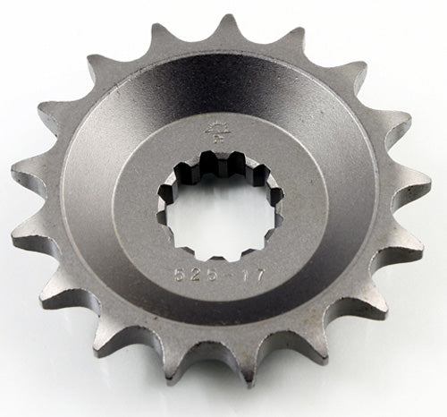 JT Sprocket 17 Tooth - Durable Steel Chain Sprocket for Motorcycles and ATVs