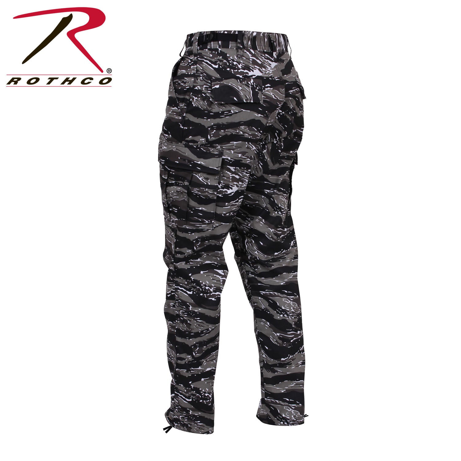 Rothco Color Camo Tactical BDU Pants in Urban Tiger Stripe Camo, Size Small
