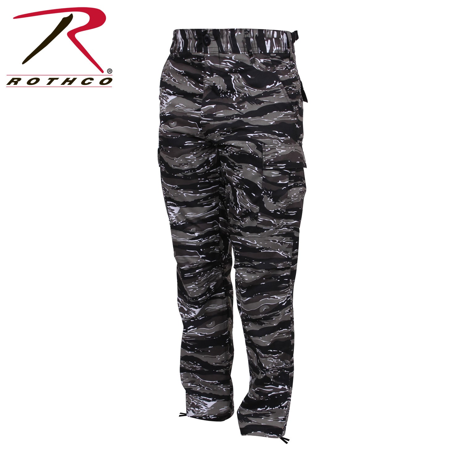 Rothco Color Camo Tactical BDU Pants in Urban Tiger Stripe, Size XL