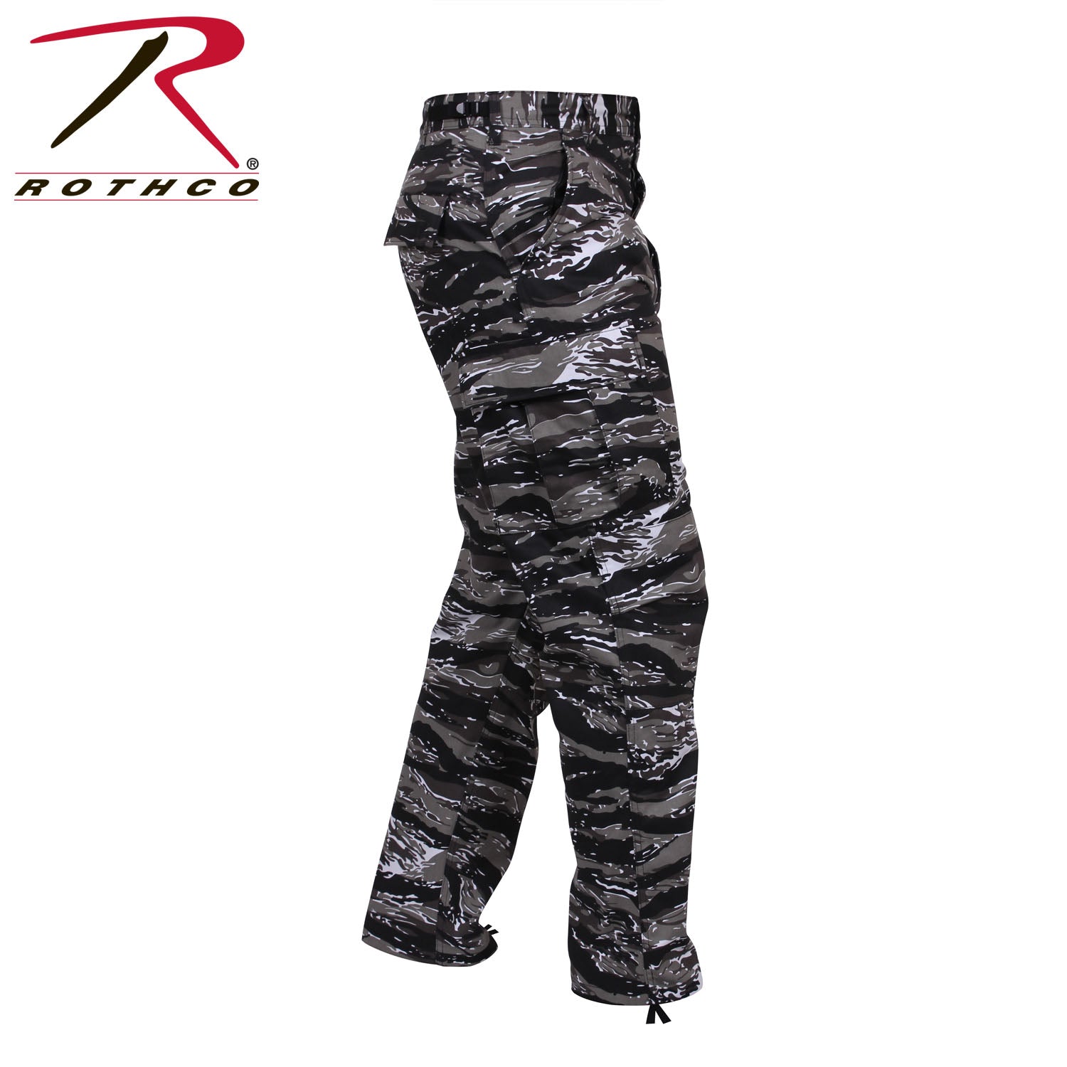 Rothco Color Camo Tactical BDU Pants in Urban Tiger Stripe, Size 2XL
