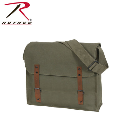 Rothco Canvas Medic Bag Olive Drab - Durable 22oz. Unwashed Canvas with Adjustable Shoulder Strap