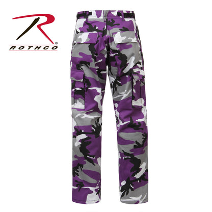 Rothco Color Camo Tactical BDU Pants Ultra Violet Camo Size 2XL